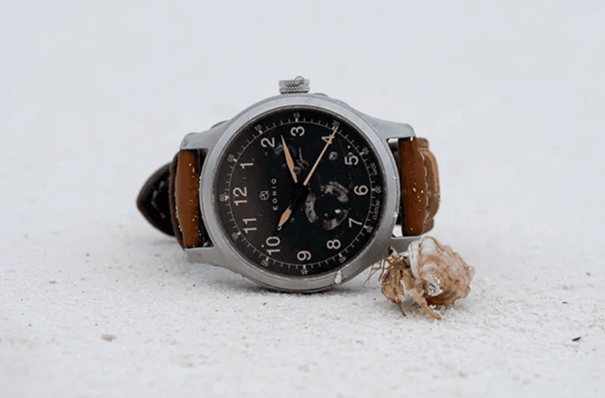 Indiegogo眾籌例子：EONIQ的機械手錶價格親民，手錶零件全本地裝嵌，並提供客制化服務。因此當該眾籌項目發起時，便受到手錶愛好者的歡迎。