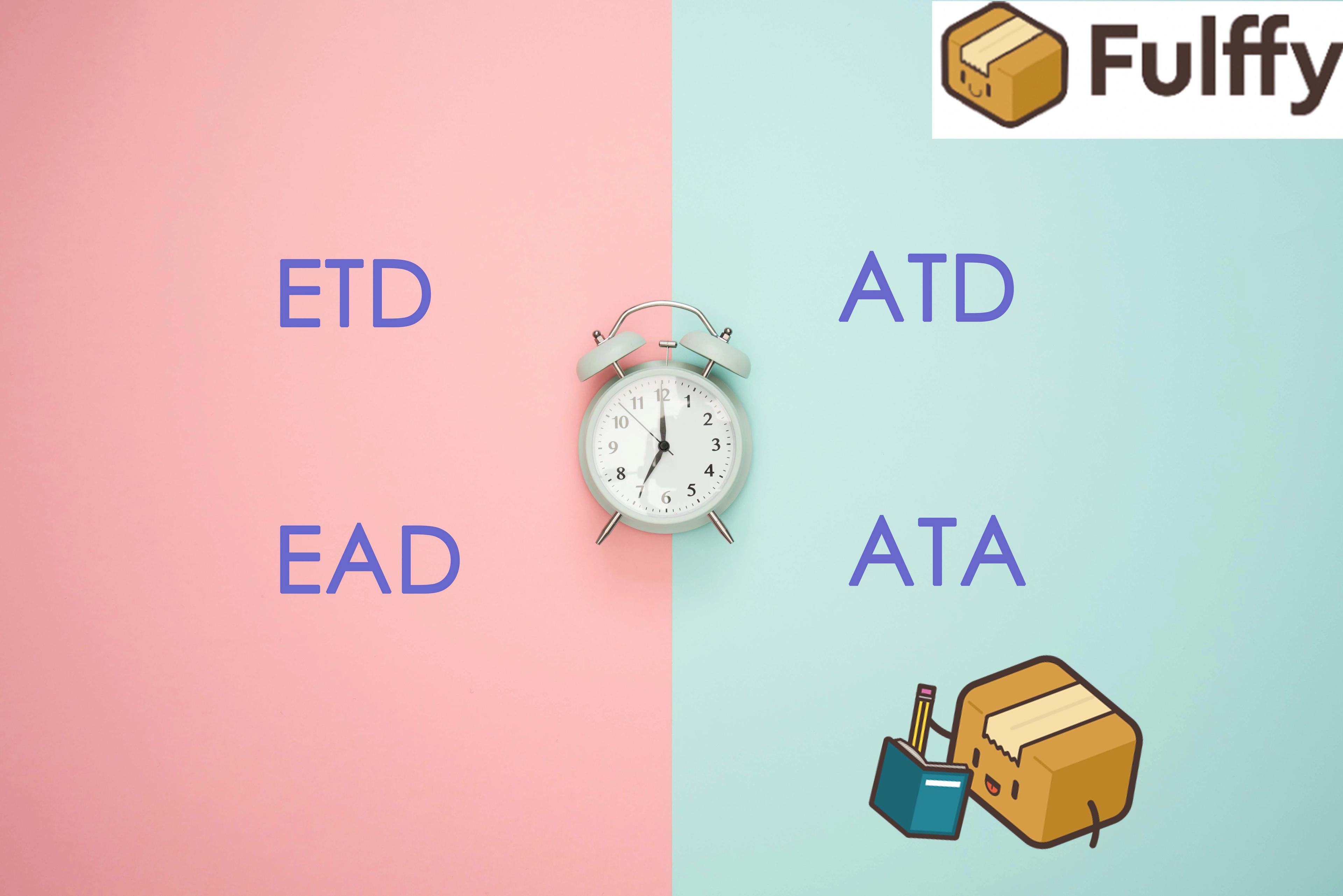 【國際寄件術語】ETA/ETD/ATA/ATD是什麼