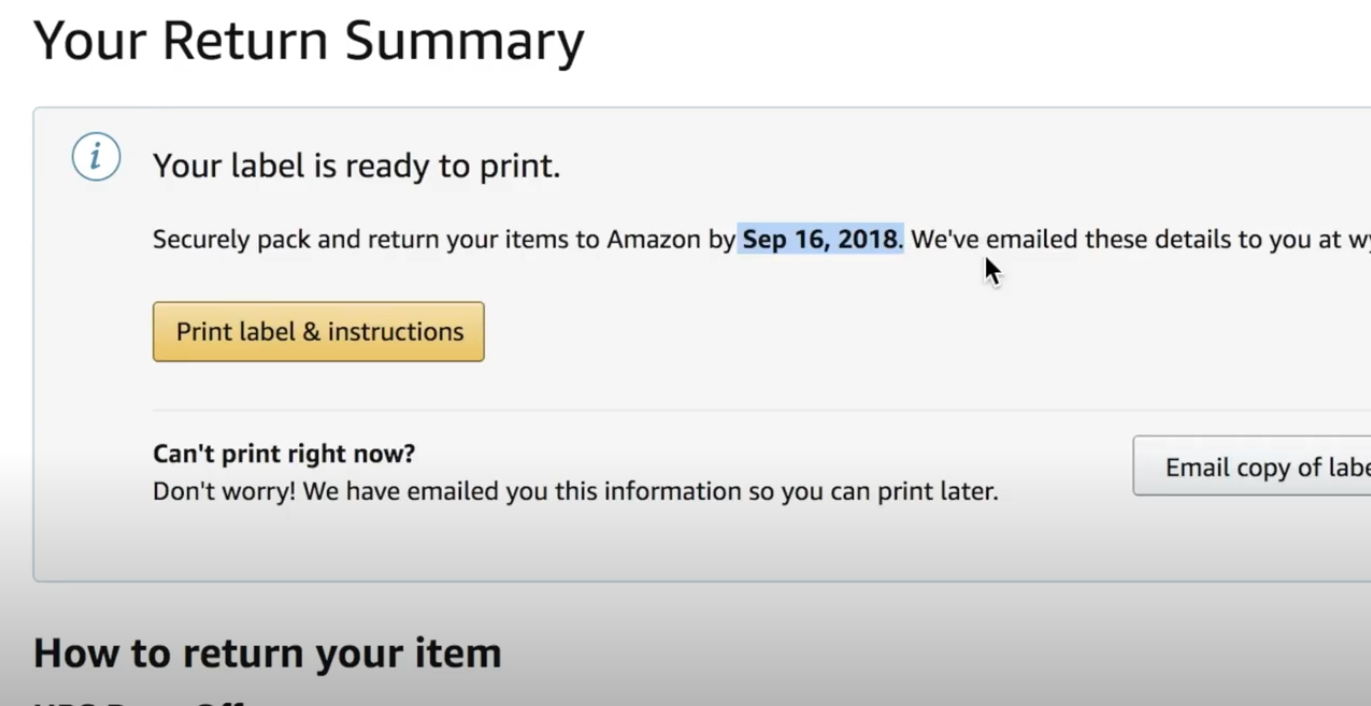 2021年最新Amazon退件流程全教學 - 列印相關文件